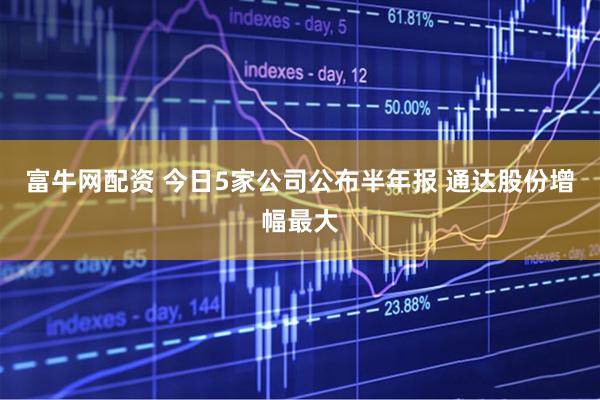 富牛网配资 今日5家公司公布半年报 通达股份增幅最大